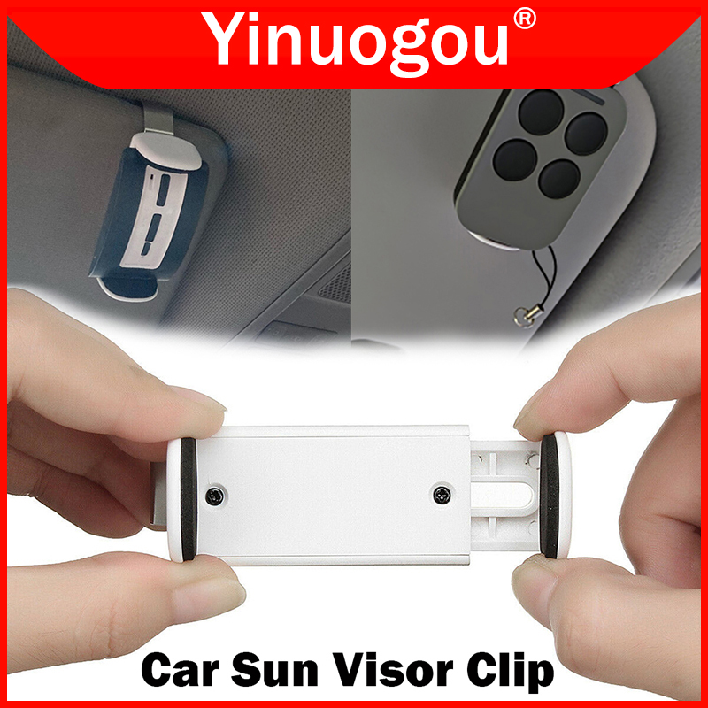 Bottle Opener Keyring - ใหม่รถผู้ถือคลิปกุญแจรถ Sun Visor คลิปควบคุมประตูโรงรถปรับ 47-70 มม.รีโมทคอนโทรลคลิปอุปกรณ์เสริมเปิด