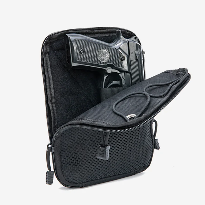 Edc Carry Box - Molle ยุทธวิธีปกปิดปืนกระเป๋า EDC นิตยสารสําหรับ Universal ปืนพกปืนพกพกพา