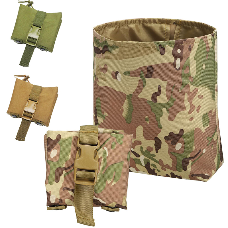 Edc Carry Belt Pouch - กระเป๋าใส่แม็กกาซีนแบบพับได้ Molle สำหรับกิจกรรมกลางแจ้ง ตั้งแคมป์ ล่าสัตว์ อุปกรณ์