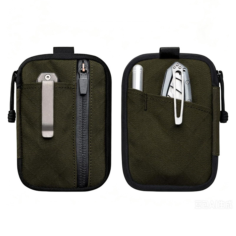 Edc Carry Card - กระเป๋าอเนกประสงค์ X-Pac พร้อมช่องใส่เครื่องมือ EDC กระเป๋าซิปใส่บัตร กระเป๋าใส่บัตรประชาชน
