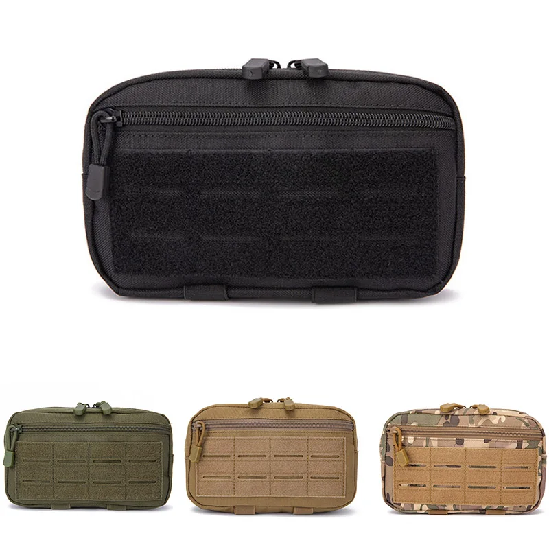 Edc Carry Box - ยุทธวิธีMolle EDCกระเป๋าเครื่องมือชุดปฐมพยาบาลกระเป๋าผู้ถือโทรศัพท์กีฬากลางแจ้งอุปกรณ์ล่าสัตว์ฉุกเฉินEMTเอวแพ็คกระเป๋า