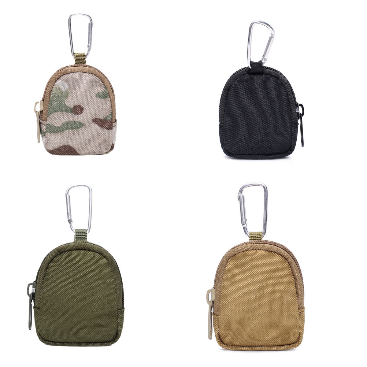 Edc Carry Case - กระเป๋าใส่ของอเนกประสงค์แบบยุทธวิธี ใส่กุญแจ ใส่เหรียญ ใส่ของจุกจิก พร้อมซิป พกพาสะดวก