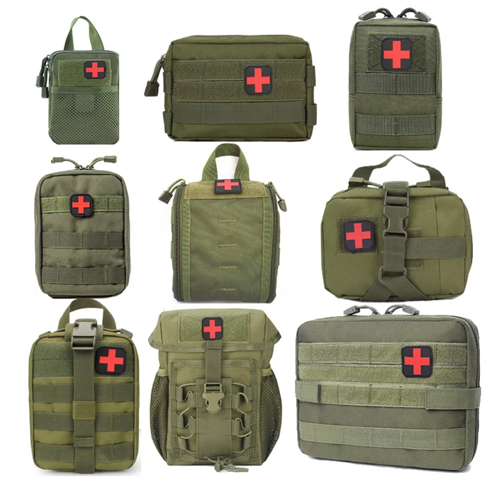 Edc Carry Belt Pouch - IFAK EDC กระเป๋าเอวกระเป๋าล่าสัตว์เสื้อกั๊กชุดเครื่องมือฉุกเฉินกลางแจ้ง First Aid Kit