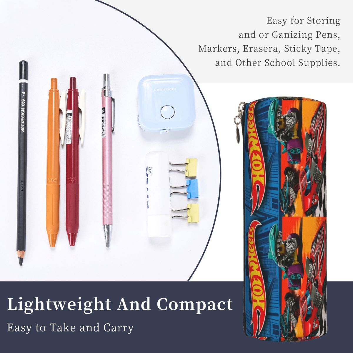 กล่องดินสอทรงรถฮอตวีลส์สำหรับเ - Edc Carry Pen บทวิจารณ์และราคา