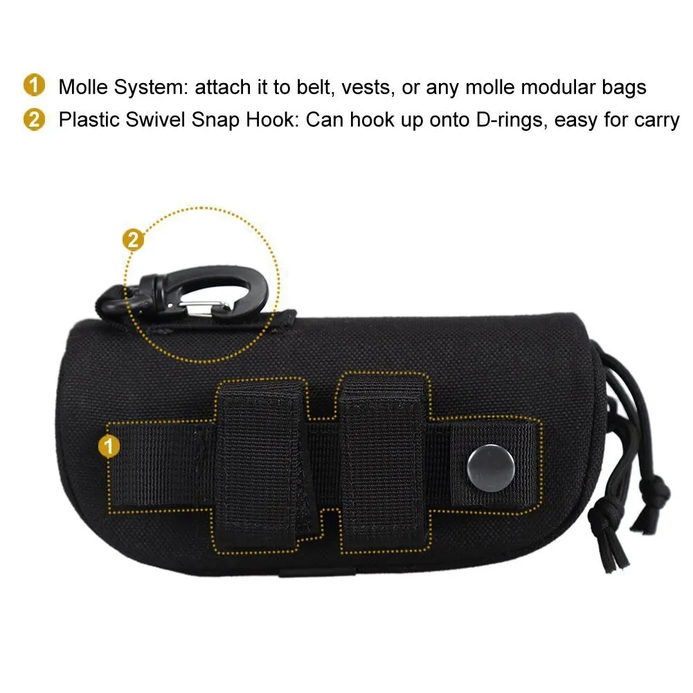 กล่องเก็บแว่นตากันแดดแบบแข็งทำ - Edc Carry Case บทวิจารณ์และราคา