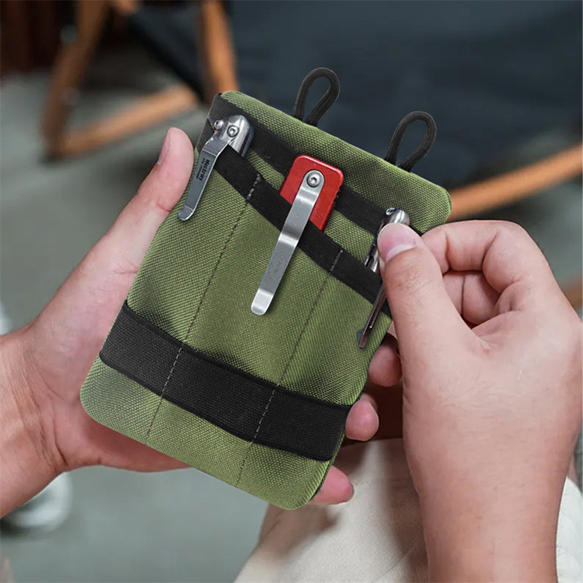 กระเป๋าเก็บของ EDC อเนกประสงค์ - Edc Carry Card บทวิจารณ์และราคา