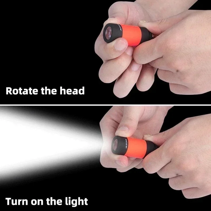 ไฟฉายพวงกุญแจ LED ชาร์จ USB ได - Keychain Flashlight บทวิจารณ์และราคา