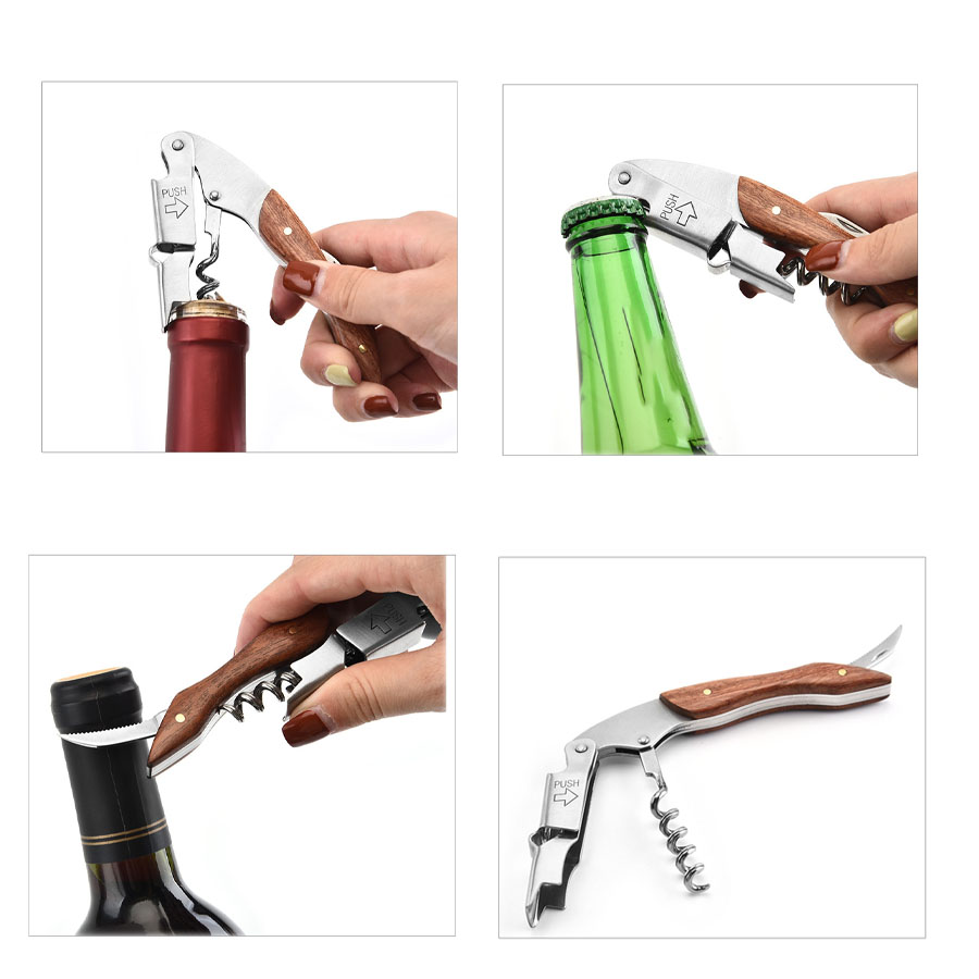 อุปกรณ์เปิดขวดไวน์รวมฟังก์ชันก - Bottle Opener Keyring บทวิจารณ์และราคา