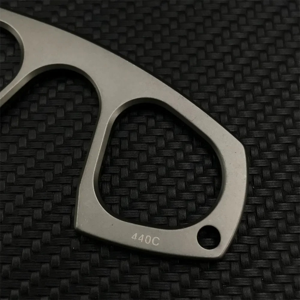 มีดคอแข็งแรงทนทาน ใบมีด 440C พ - Edc Carry Fixed Blade บทวิจารณ์และราคา
