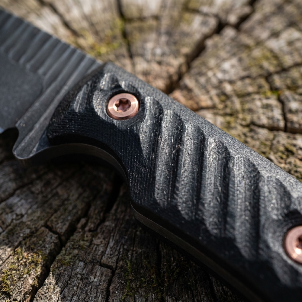มีดบัชคราฟต์แบบฟูลแทง ใบมีด D2 - Edc Carry Fixed Blade บทวิจารณ์และราคา