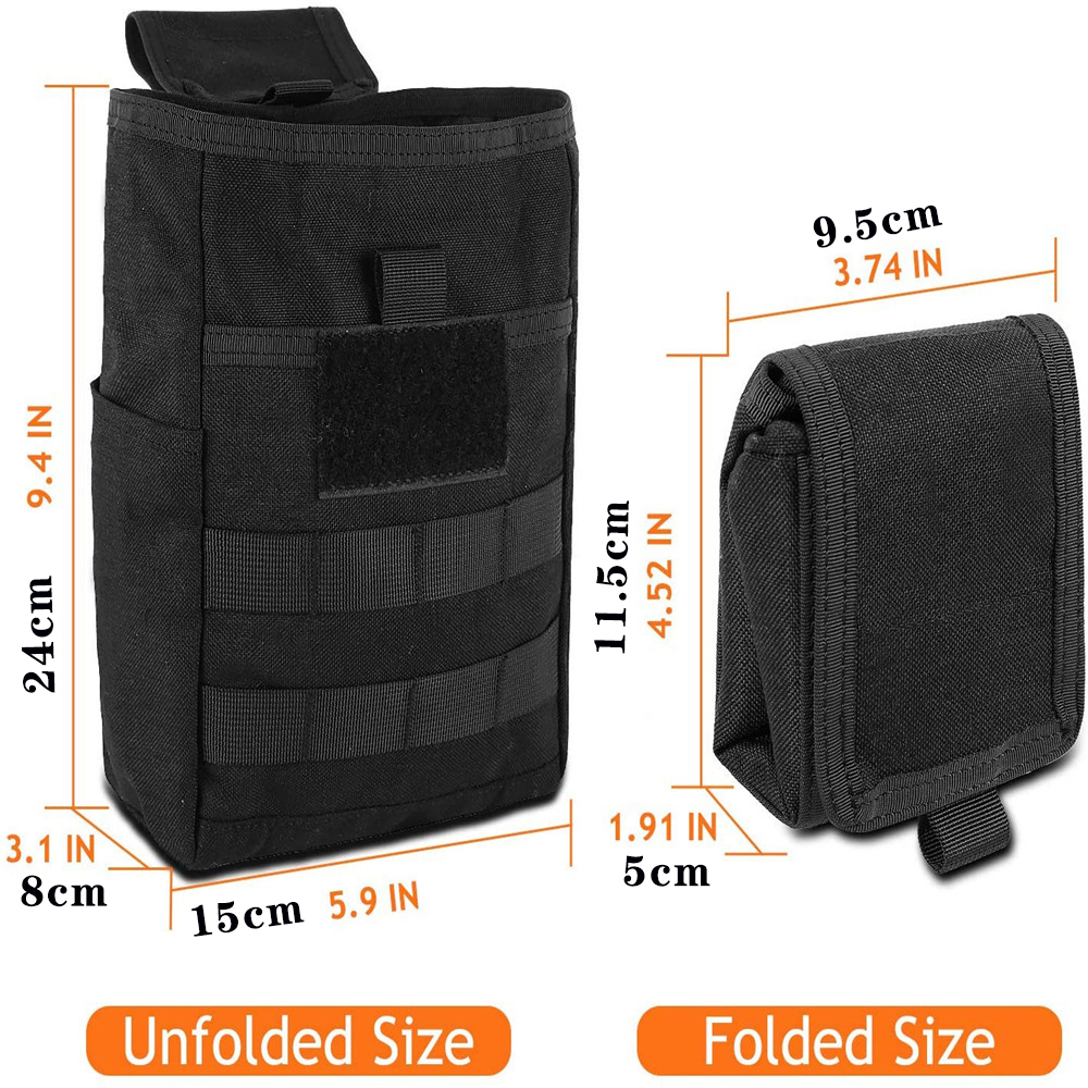 กระเป๋าคาดเอวแบบพับได้ Molle D - Edc Carry Box บทวิจารณ์และราคา
