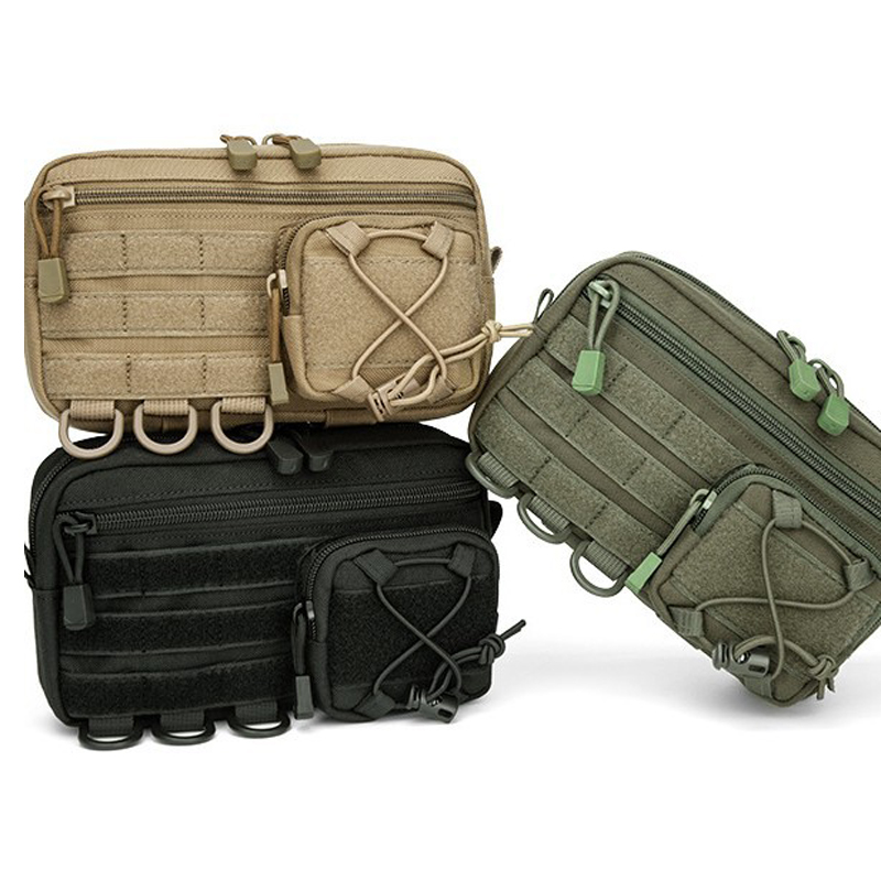 กระเป๋าคาดเอวแบบยุทธวิธี Molle - Edc Carry Belt Pouch บทวิจารณ์และราคา