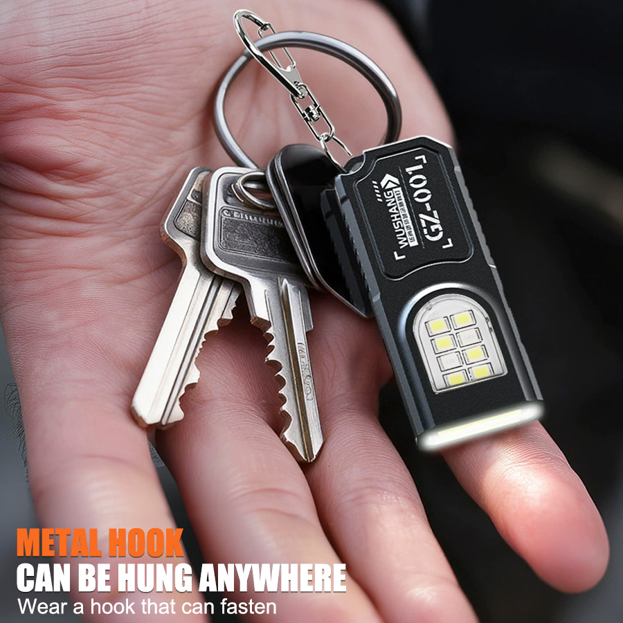 ไฟฉายพวงกุญแจอเนกประสงค์แบบชาร - Keychain Flashlight บทวิจารณ์และราคา