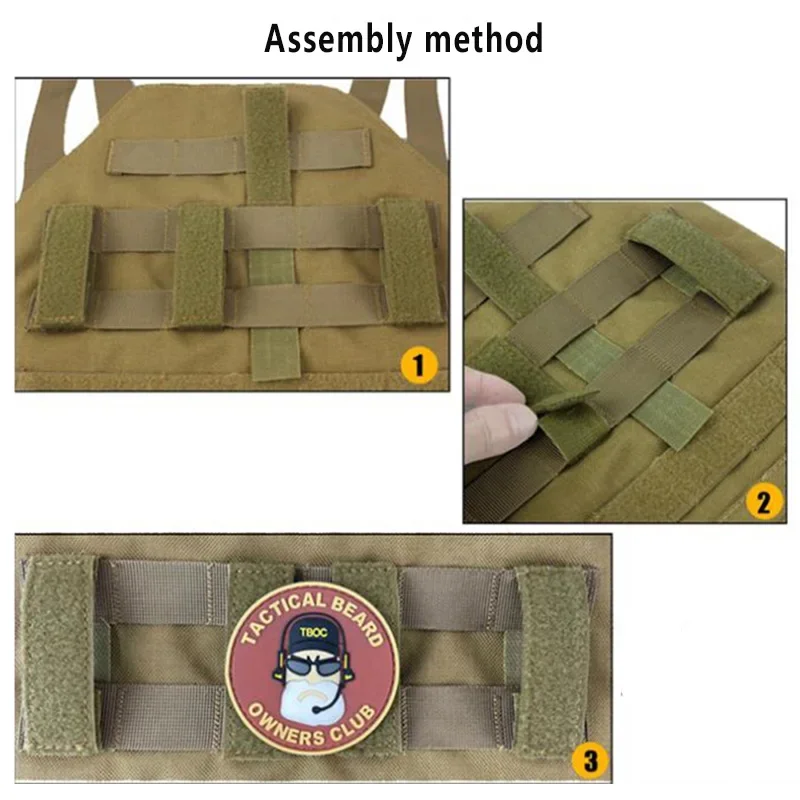 4PCS MOLLE Strip ADAPTER เสื้อ - Edc Carry Card บทวิจารณ์และราคา
