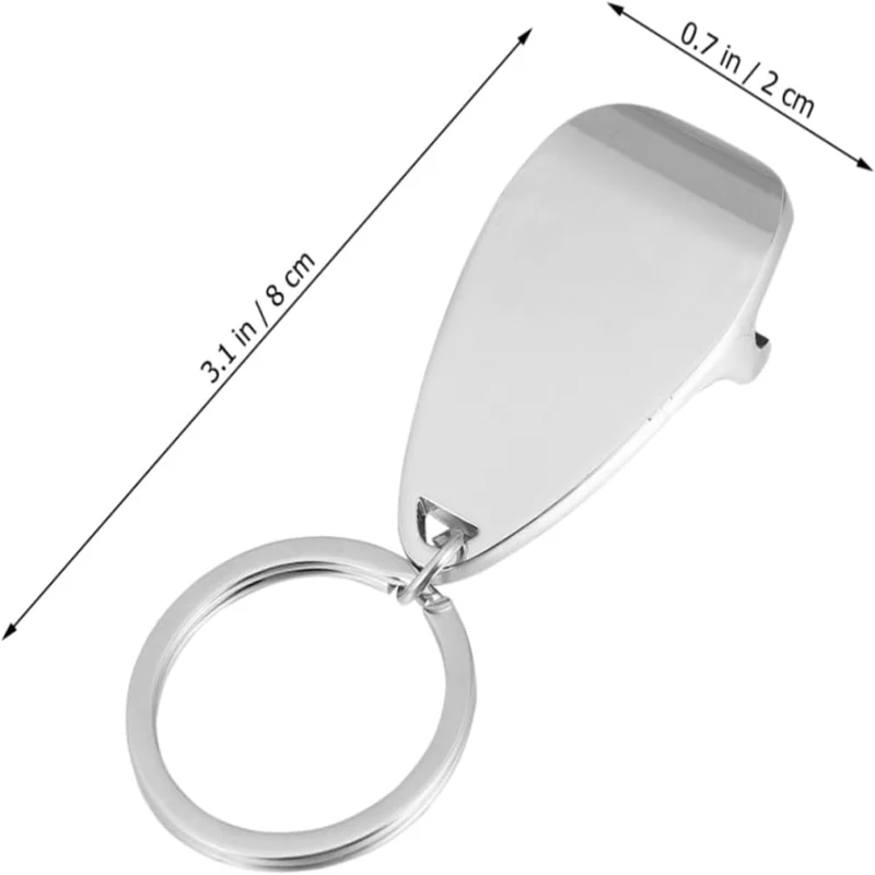ฟรีส่วนบุคคลที่เปิดขวดโลหะพวงก - Bottle Opener Keyring บทวิจารณ์และราคา