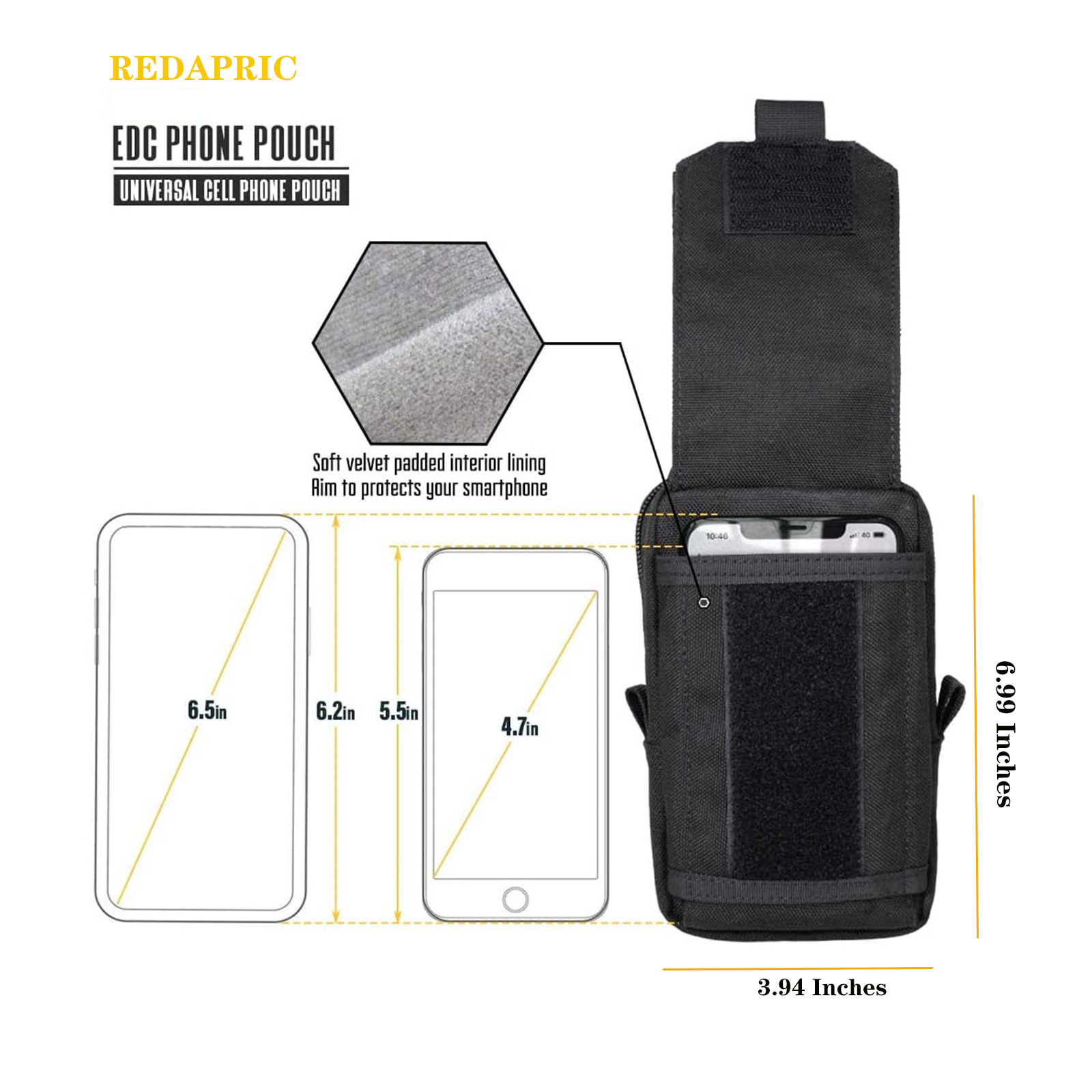 ยุทธวิธีMolleกระเป๋าเอวกระเป๋า - Edc Carry Belt Pouch บทวิจารณ์และราคา
