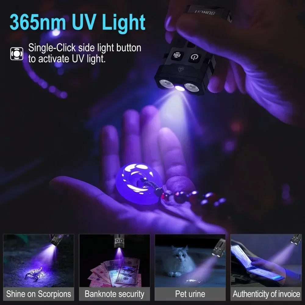 ไฟฉายพวงกุญแจ BORUiT EV20 1100 - Keychain Flashlight บทวิจารณ์และราคา