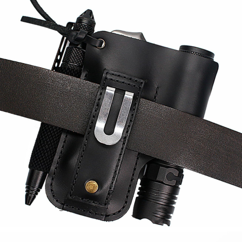 ซองใส่ไฟฉายหนัง EDC อเนกประสงค - Edc Carry Belt Pouch บทวิจารณ์และราคา