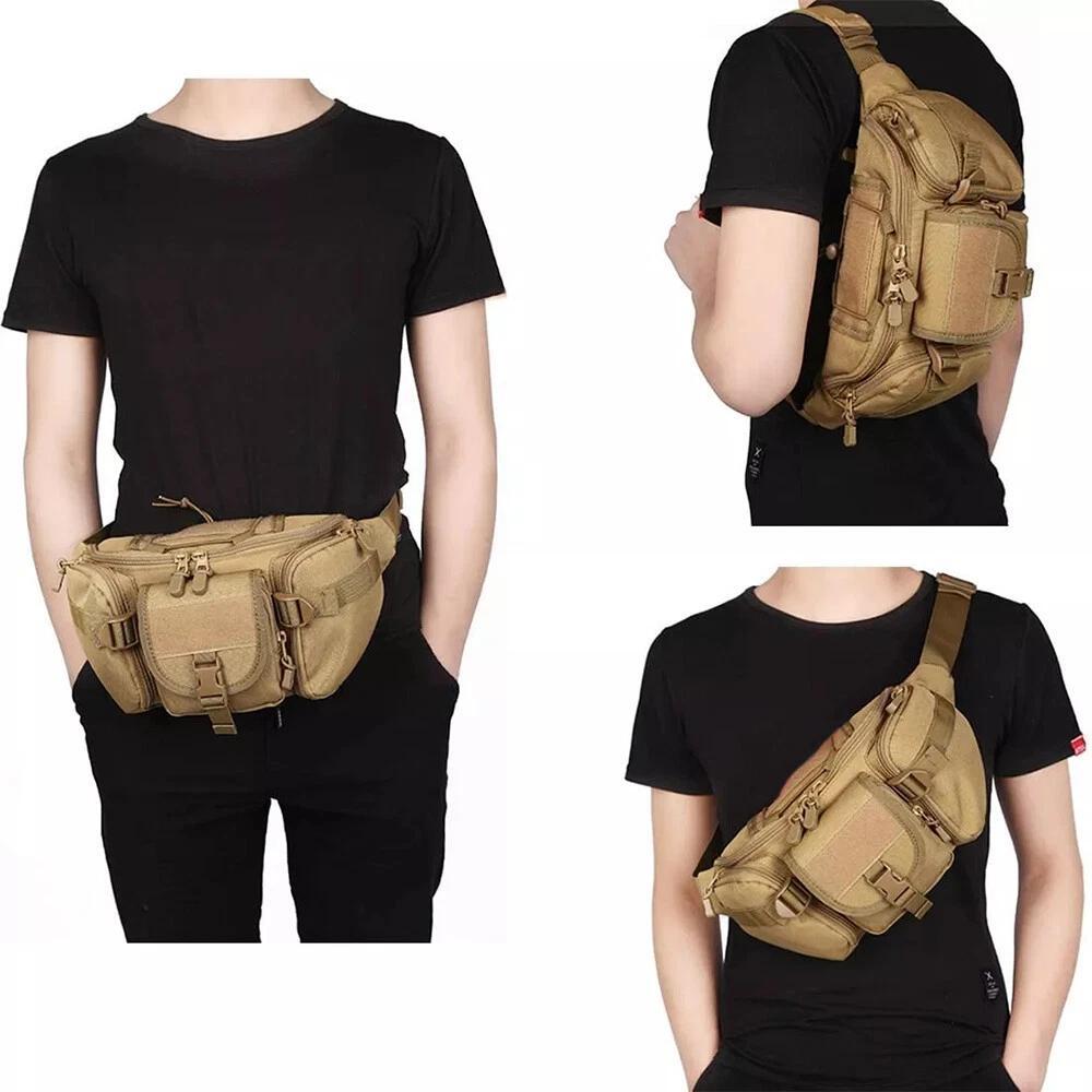 ยุทธวิธี Fanny Pack สําหรับชาย - Edc Carry Bag For Pistol บทวิจารณ์และราคา