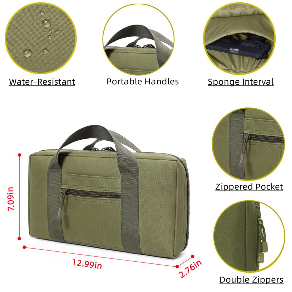 กระเป๋าใส่ปืนพกแบบยุทธวิธี สำห - Edc Carry Bag For Pistol บทวิจารณ์และราคา