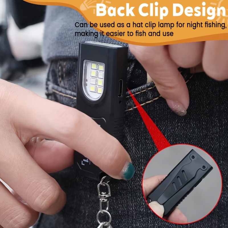 ไฟฉายพวงกุญแจ LED COB มินิอเนก - Keychain Flashlight บทวิจารณ์และราคา