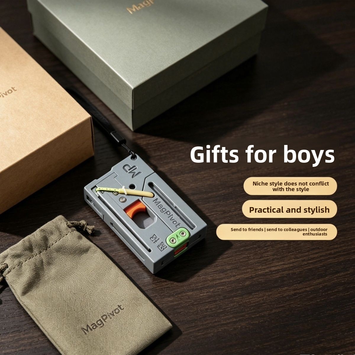หนังสติ๊กการ์ด MagaPivot พกพาส - Edc Carry Card บทวิจารณ์และราคา