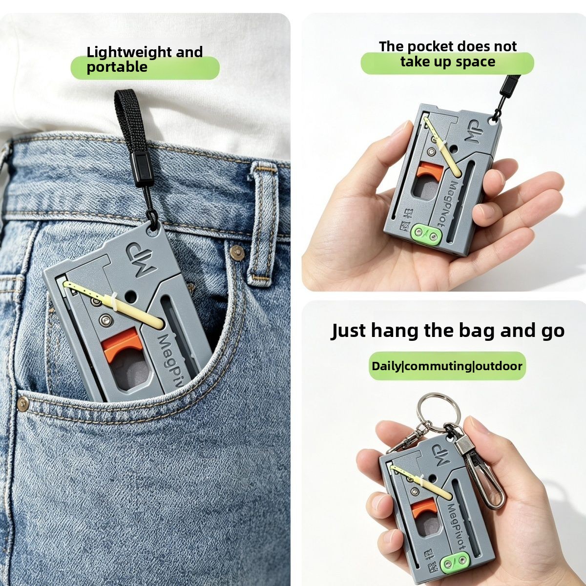หนังสติ๊กการ์ด MagaPivot พกพาส - Edc Carry Card บทวิจารณ์และราคา