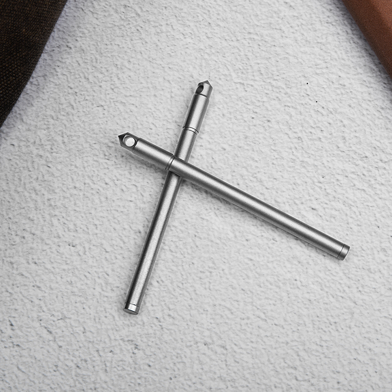 ปากกาลูกลื่นไทเทเนียมขนาดเล็กแ - Edc Carry Pen บทวิจารณ์และราคา