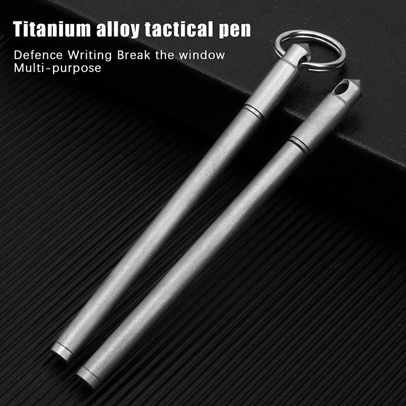 ปากกาลูกลื่นไทเทเนียมขนาดเล็กแ - Edc Carry Pen บทวิจารณ์และราคา