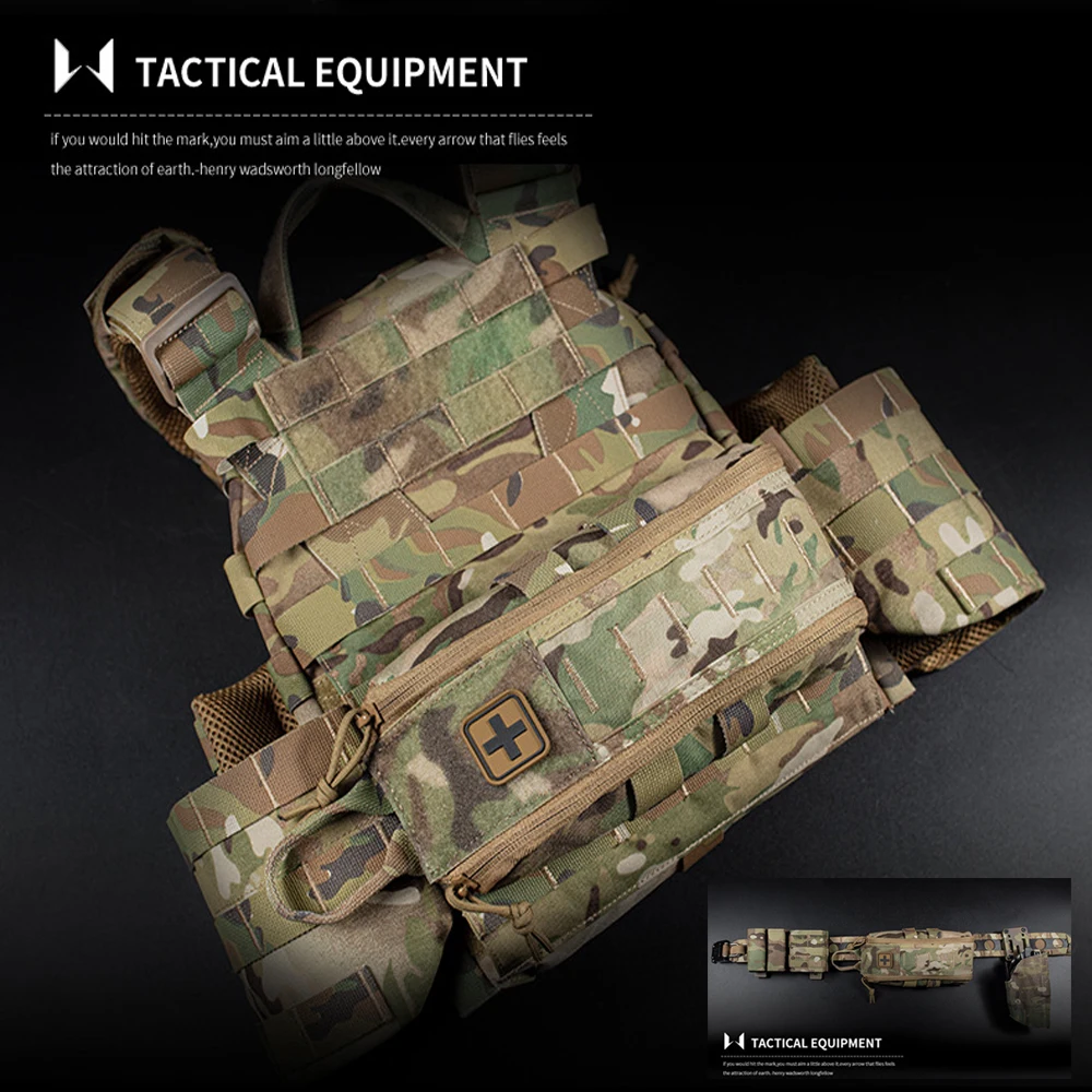เสื้อกั๊กกระเป๋าคาดเข็มขัดเอวส - Edc Carry Case บทวิจารณ์และราคา