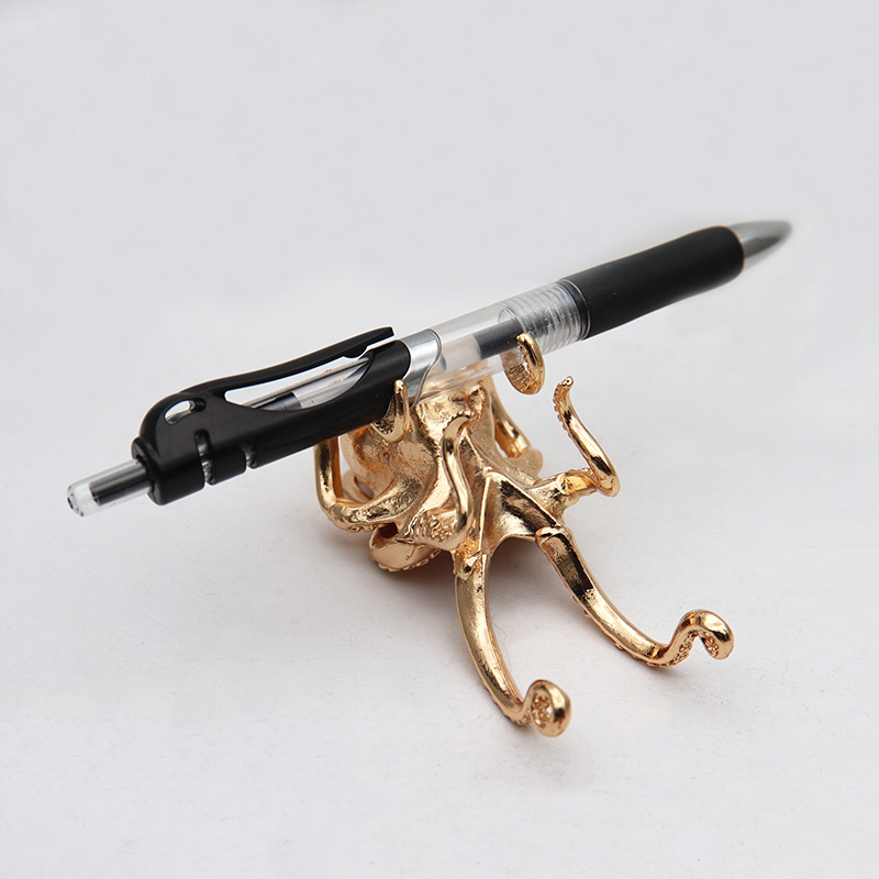 รูปปั้นปลาหมึกโลหะตั้งโต๊ะ ใช้ - Edc Carry Pen บทวิจารณ์และราคา