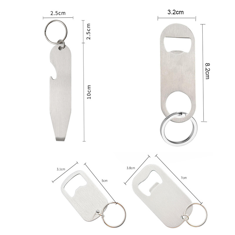ส่วนบุคคลพวงกุญแจเลเซอร์แกะสลั - Bottle Opener Keyring บทวิจารณ์และราคา