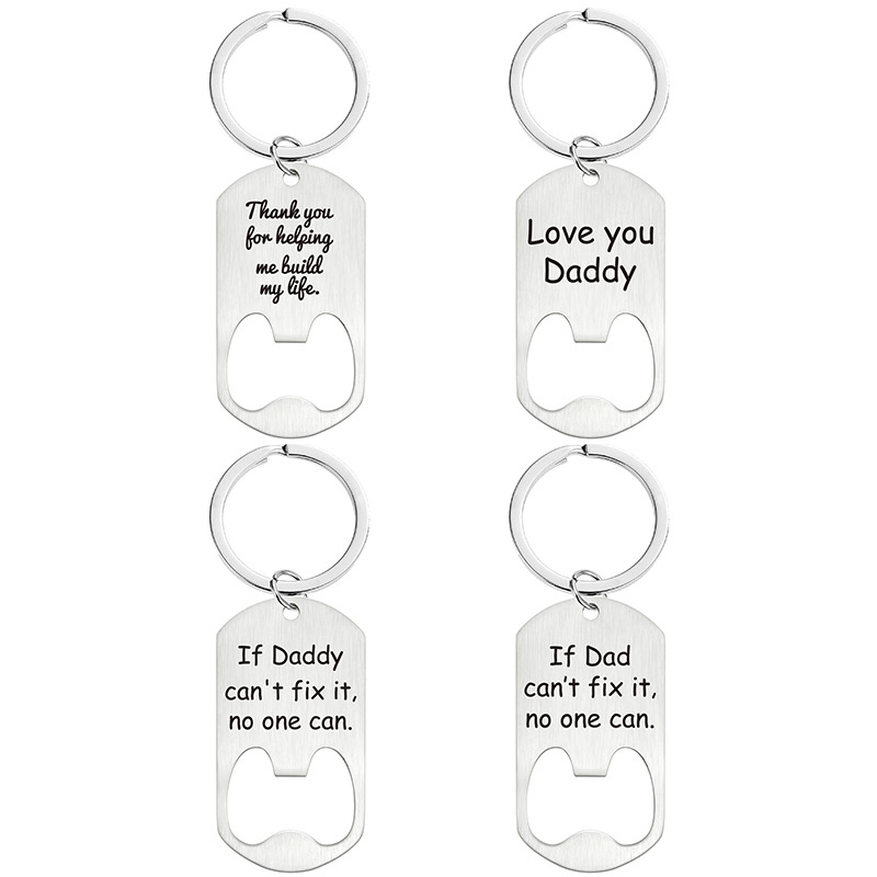 ส่วนบุคคลพวงกุญแจเลเซอร์แกะสลั - Bottle Opener Keyring บทวิจารณ์และราคา