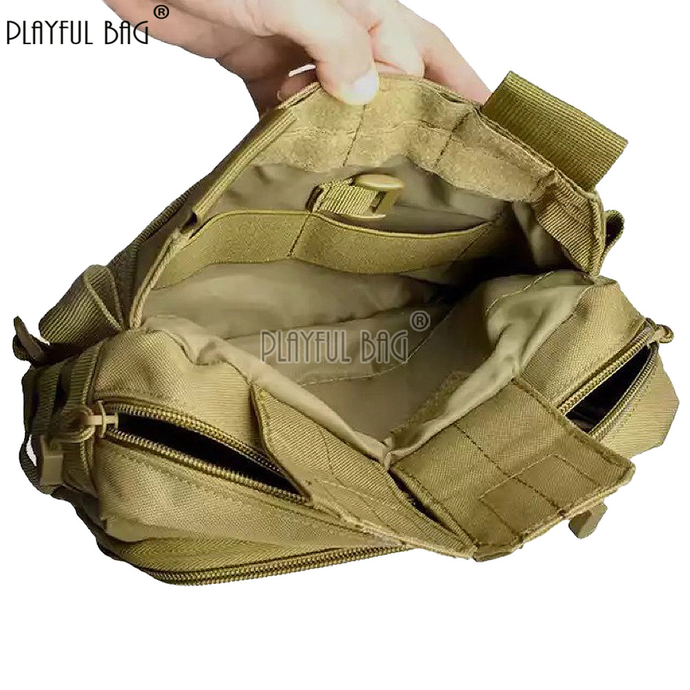 กระเป๋าสะพายข้างแบบยุทธวิธีสำห - Edc Carry Bag For Pistol บทวิจารณ์และราคา