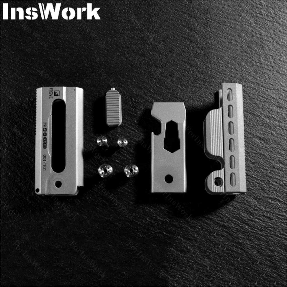 FEGVE ที่เปิดขวดเหล็กโลหะผสมไท - Edc Carry Piece บทวิจารณ์และราคา