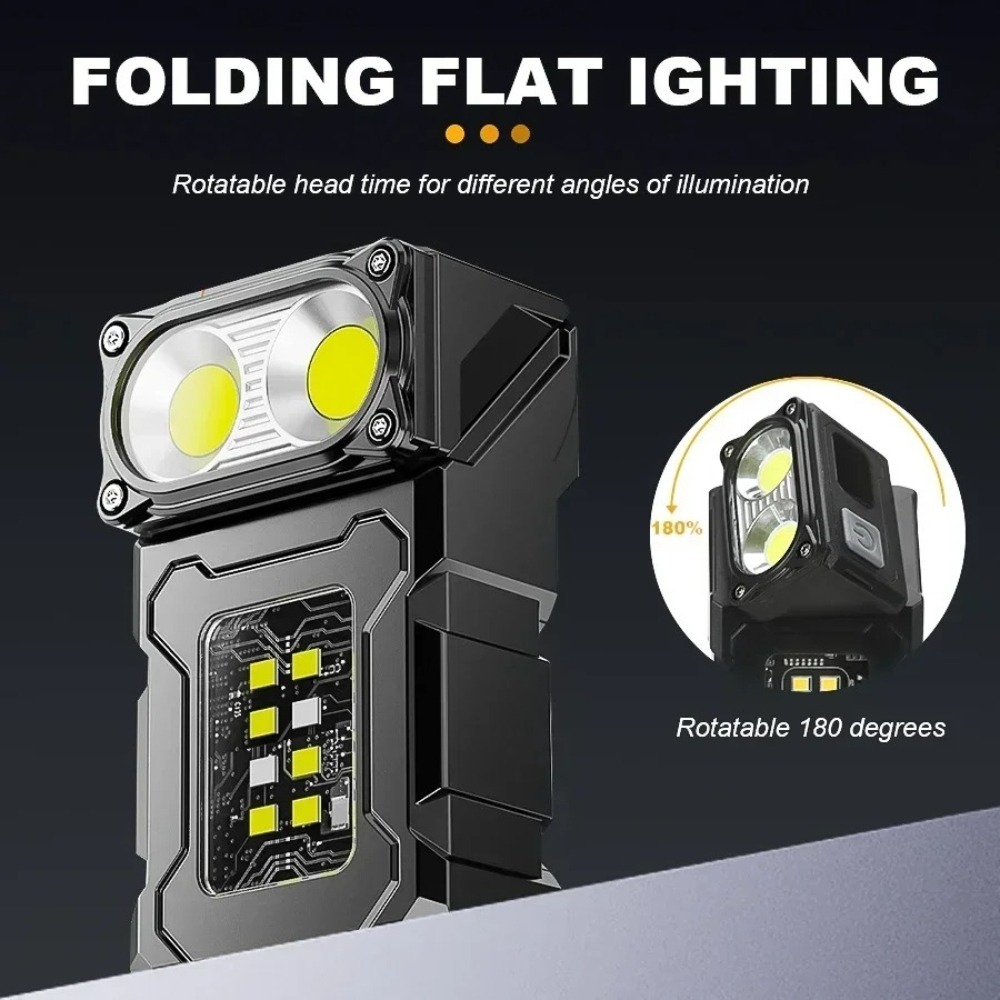 ไฟฉาย LED ขนาดเล็กแบบชาร์จไฟได - Keychain Flashlight บทวิจารณ์และราคา