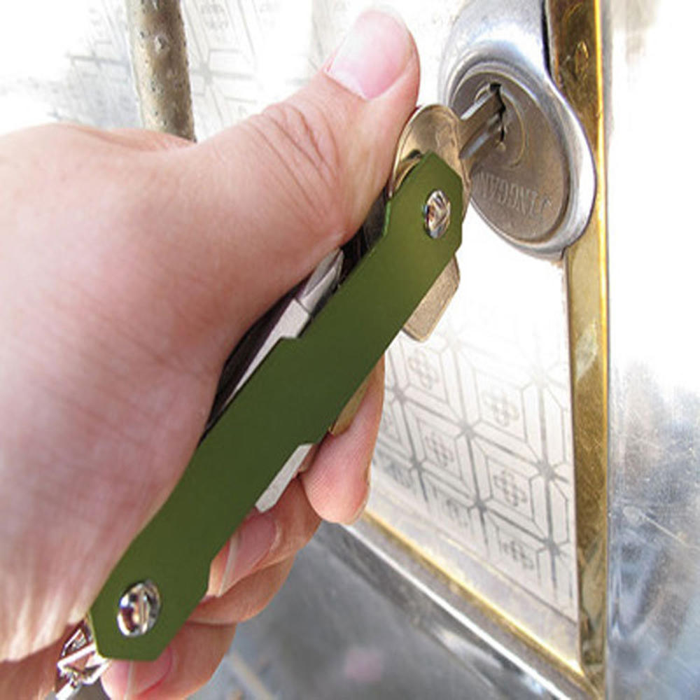 Smart Key Organizer ผู้ถือกระเ - Edc Carry Card บทวิจารณ์และราคา