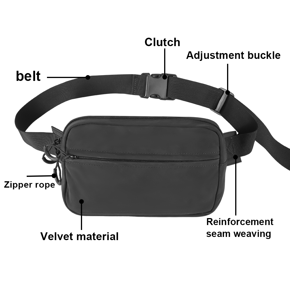 ยุทธวิธีCrossbodyกระเป๋าปืนพกเ - Edc Carry Bag For Pistol บทวิจารณ์และราคา