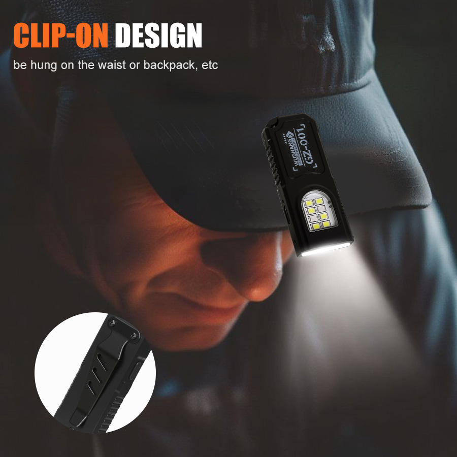 ไฟฉายพวงกุญแจอเนกประสงค์ ชาร์จ - Keychain Flashlight บทวิจารณ์และราคา