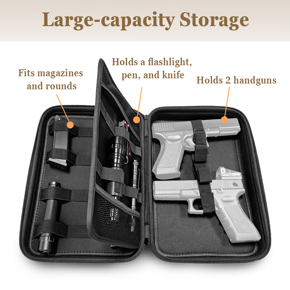 กระเป๋าใส่ปืนพกแบบยุทธวิธี กระ - Edc Carry Bag For Pistol บทวิจารณ์และราคา