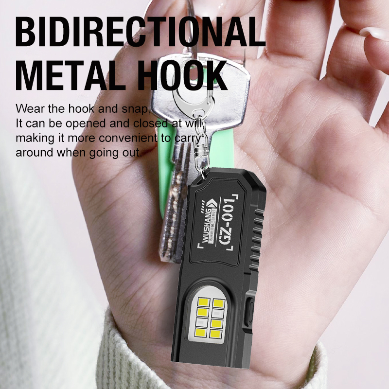 ไฟฉายพกพาแบบพวงกุญแจ LED COB ช - Keychain Flashlight บทวิจารณ์และราคา
