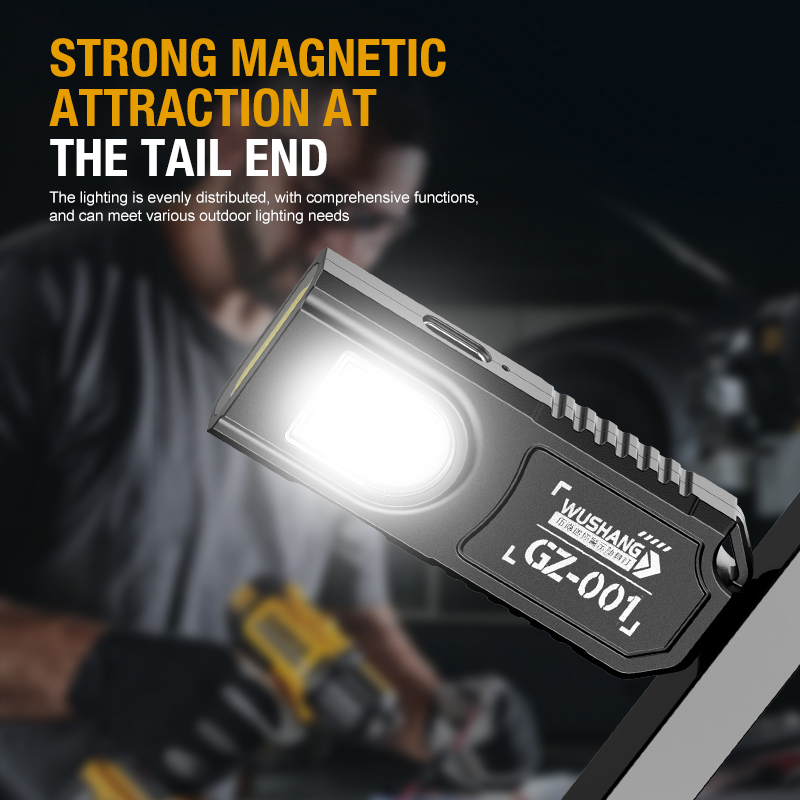 ไฟฉายพกพาแบบพวงกุญแจ LED COB ช - Keychain Flashlight บทวิจารณ์และราคา