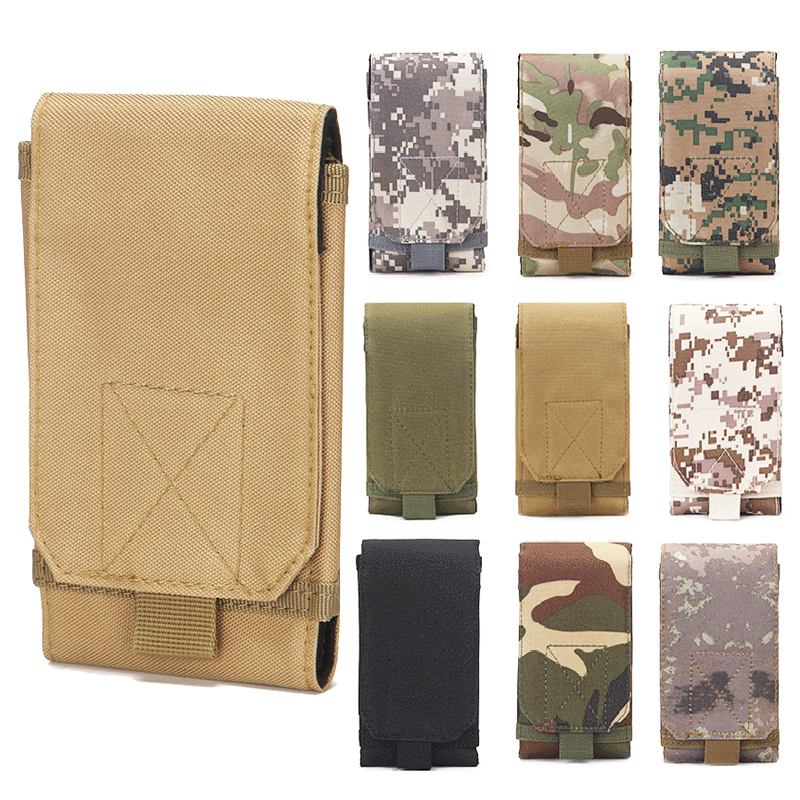 กระเป๋าใส่โทรศัพท์มือถือลายพรา - Edc Carry Belt Pouch บทวิจารณ์และราคา