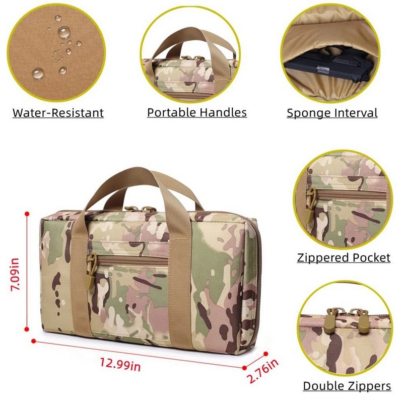 กระเป๋าใส่ปืนพกพาสำหรับกิจกรรม - Edc Carry Bag For Pistol บทวิจารณ์และราคา