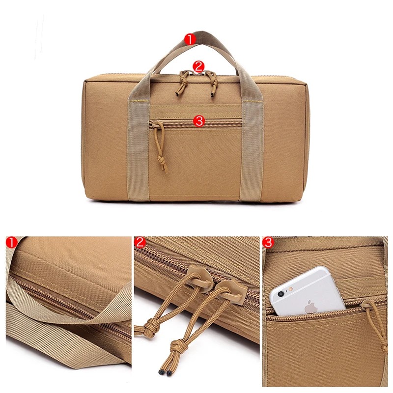 กระเป๋าใส่ปืนพกพาสำหรับกิจกรรม - Edc Carry Bag For Pistol บทวิจารณ์และราคา