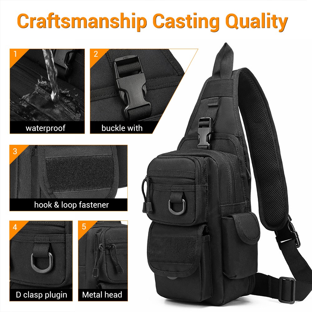 กระเป๋าปืนพกพาแบบยุทธวิธี กระเ - Edc Carry Bag For Pistol บทวิจารณ์และราคา