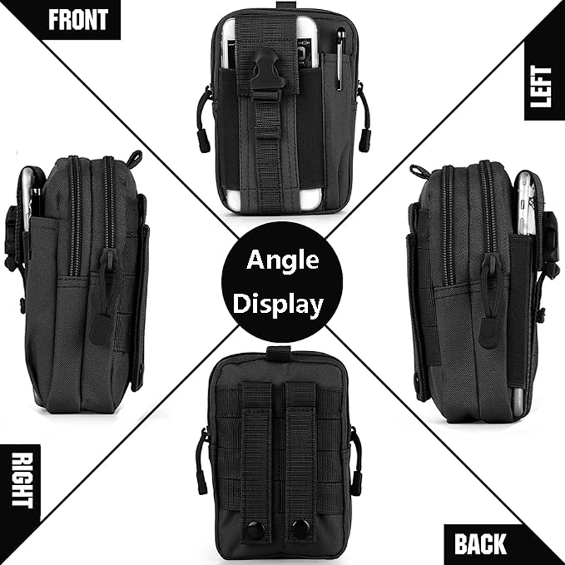 Universal EDC ยุทธวิธี Molle ก - Edc Carry Belt Pouch บทวิจารณ์และราคา