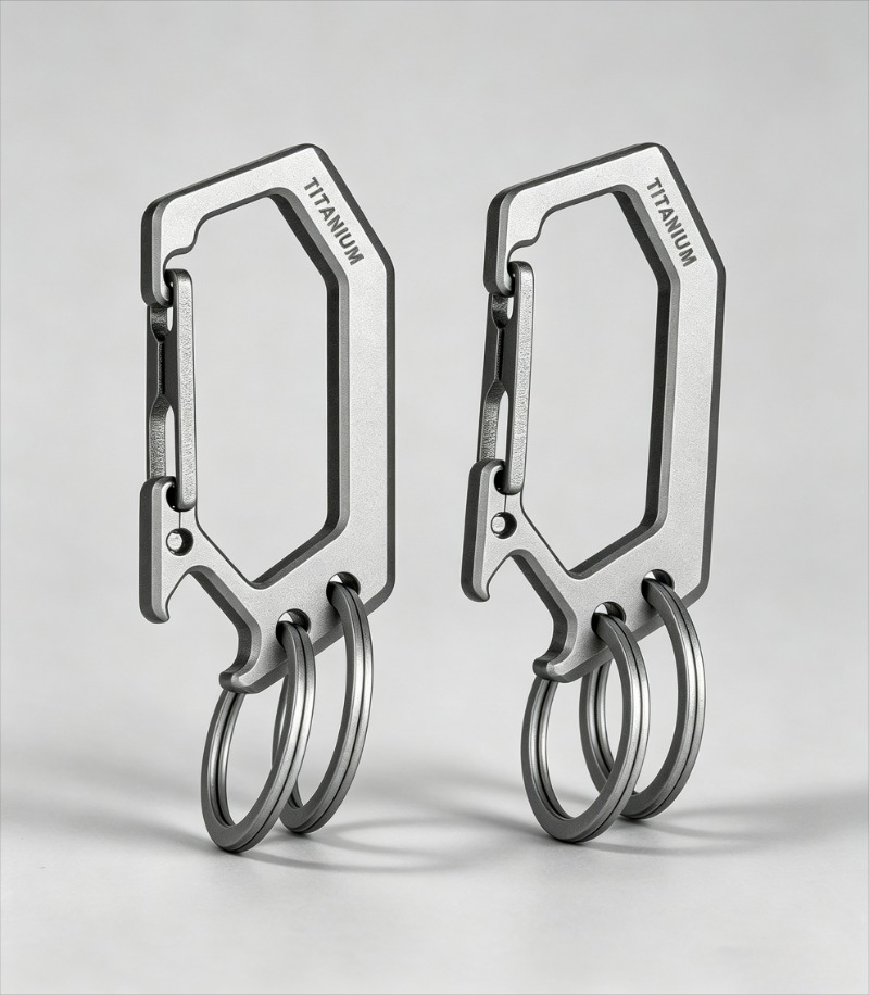 พวงกุญแจไทเทเนียมอัลลอยด์รูปกร - Bottle Opener Keyring บทวิจารณ์และราคา